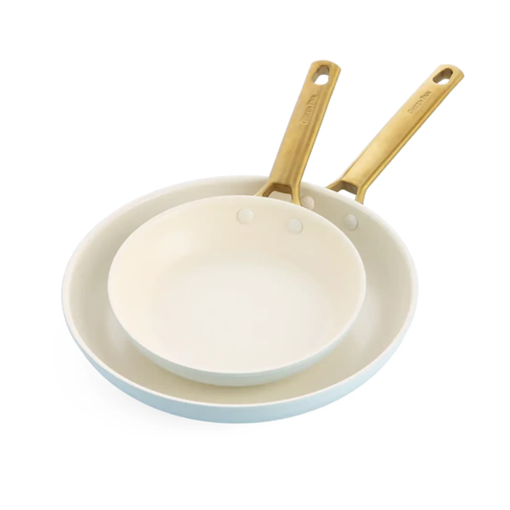 Padova koekenpannenset 20 + 26 cm, Light blue GreenPan