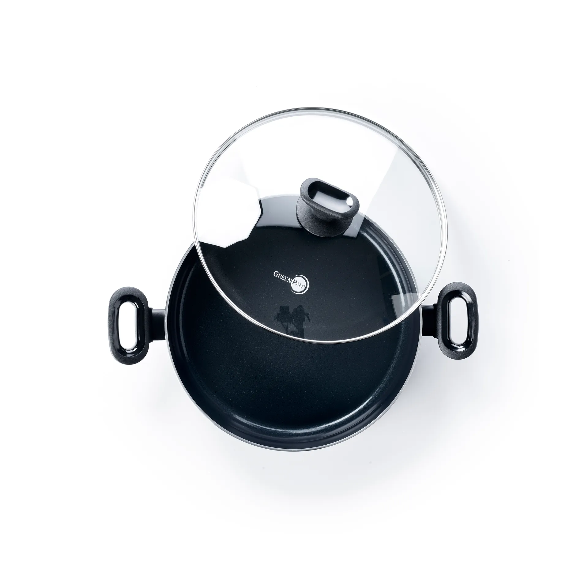 Torino hapjespan met deksel, 28 cm GreenPan