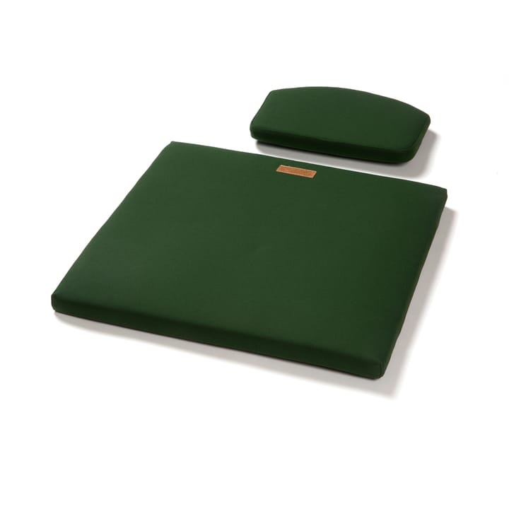 A3 kussenset nek/zitkussen - Sunbrella groen - Grythyttan stalen meubelen