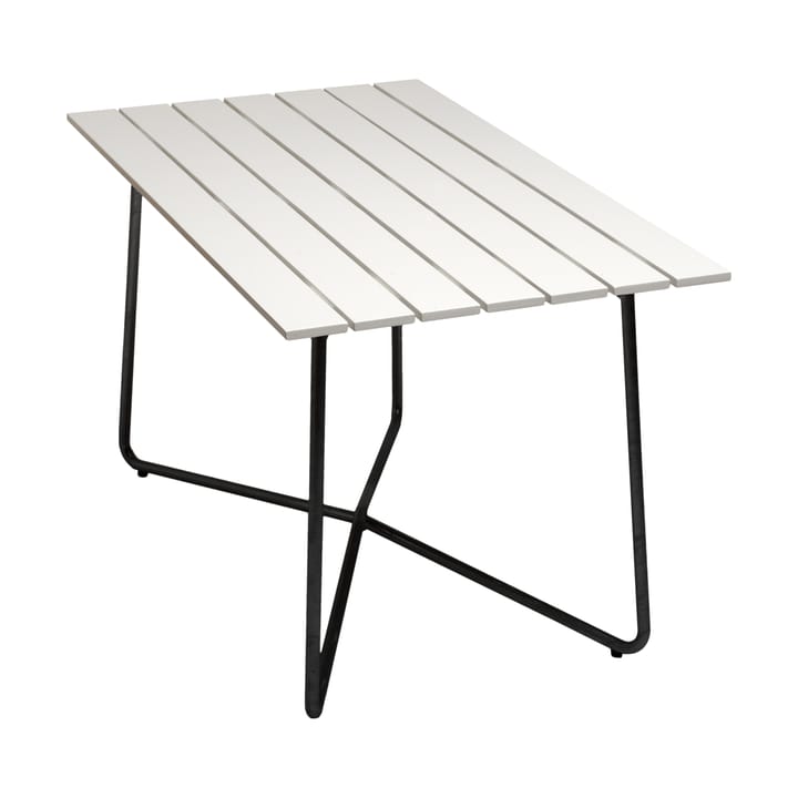 B25A tafel - Witgelakte eiken-zwart - Grythyttan stalen meubelen