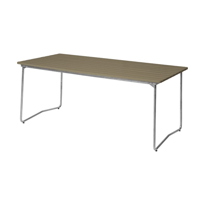 B31 170 eettafel - Lichtgroen eik-gegalvaniseerd staal - Grythyttan stalen meubelen