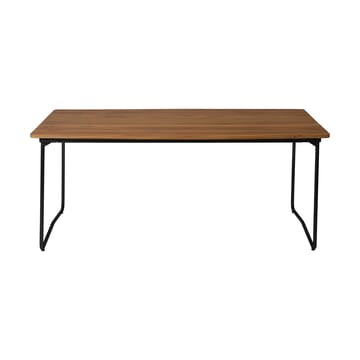B31 170 eettafel - Onbehandeld teak-zwart - Grythyttan stalen meubelen