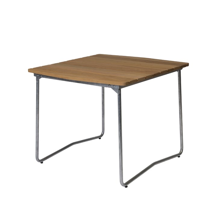 B31 84 eettafel - Eiken olie-verzinkt frame - Grythyttan stalen meubelen