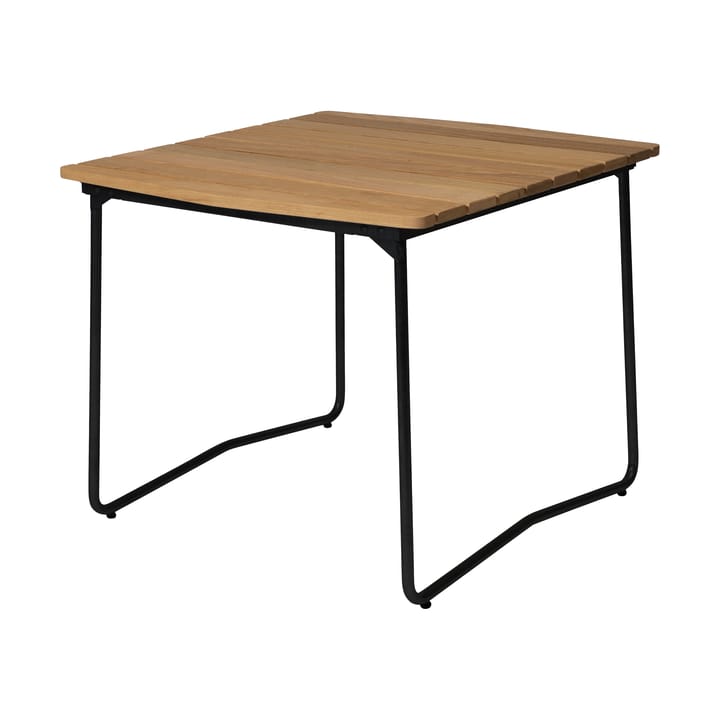 B31 84 eettafel - Geoliede eiken-zwart - Grythyttan stalen meubelen