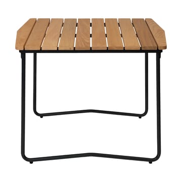 B31 84 eettafel - Geoliede eiken-zwart - Grythyttan stalen meubelen