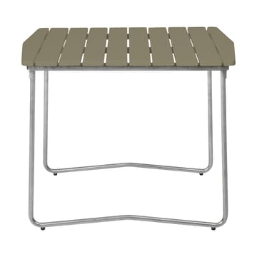 B31 84 eettafel - Lichtgroen eik-verzinkt frame - Grythyttan stalen meubelen