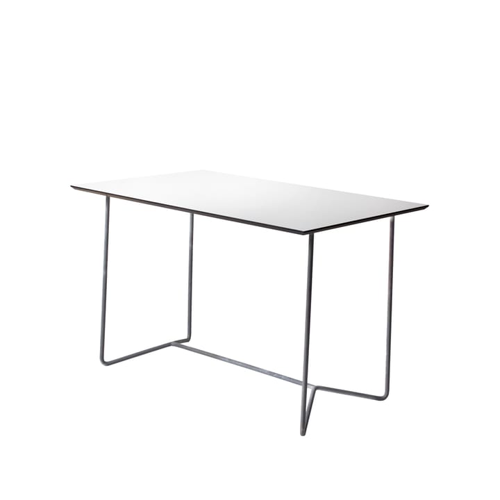 High Tech rechthoekige tafel - Wit-verzinkt frame - Grythyttan stalen meubelen