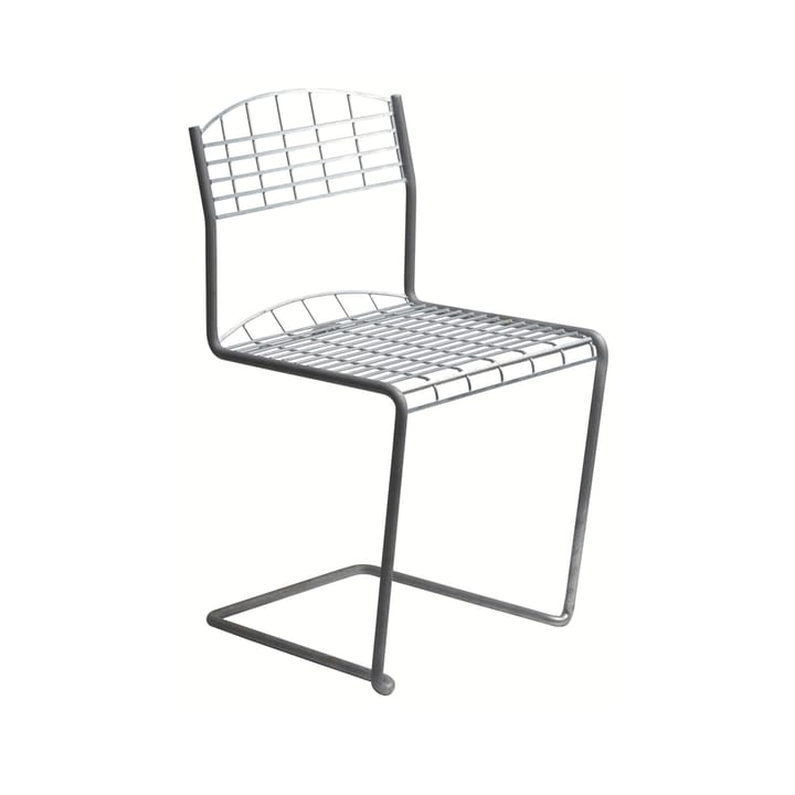 High Tech stoel - Verzinkt - Grythyttan stalen meubelen