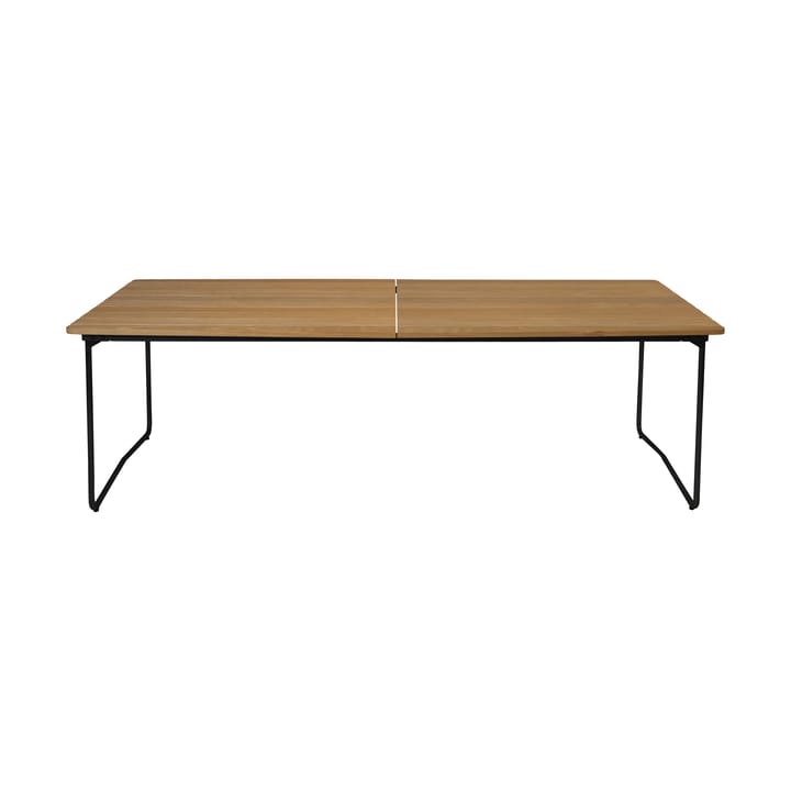 Table B31 eettafel 230 cm - Geoliede eiken-zwart - Grythyttan stalen meubelen