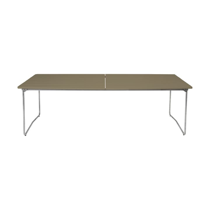 Table B31 eettafel 230 cm - Lichtgroen eik-gegalvaniseerd staal - Grythyttan stalen meubelen