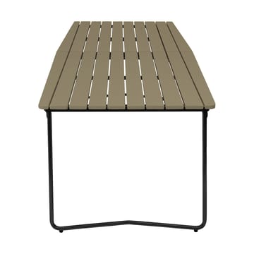 Table B31 eettafel 230 cm - Lichtgroen eik-zwart - Grythyttan stalen meubelen