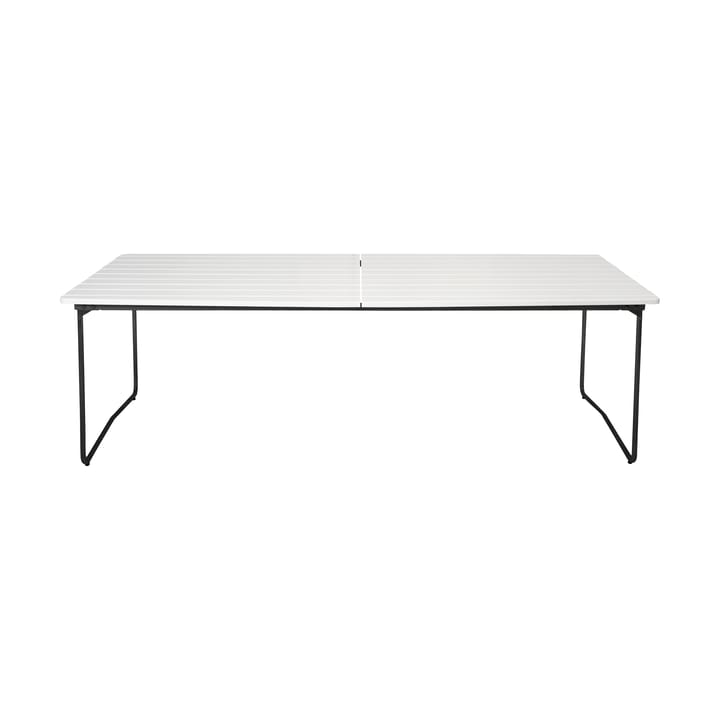 Table B31 eettafel 230 cm - Witgelakte eiken-zwart - Grythyttan stalen meubelen