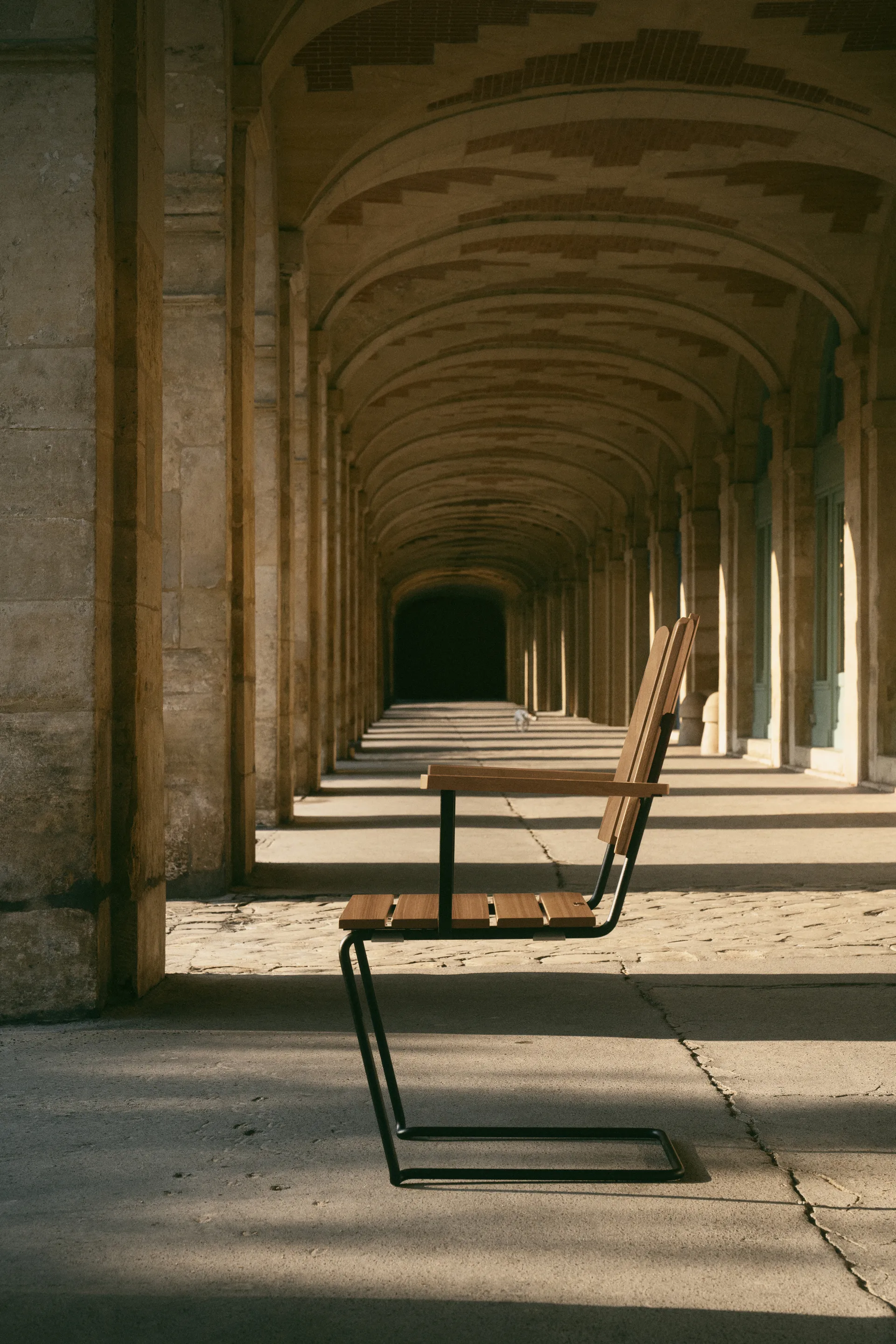 A2 fauteuil, Geoliede sparrenhout-groen Grythyttan Stålmöbler