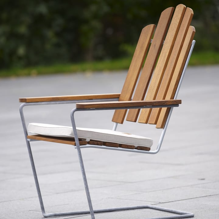 A3 zonnestoel, Eiken olie-frame Grythyttan Stålmöbler