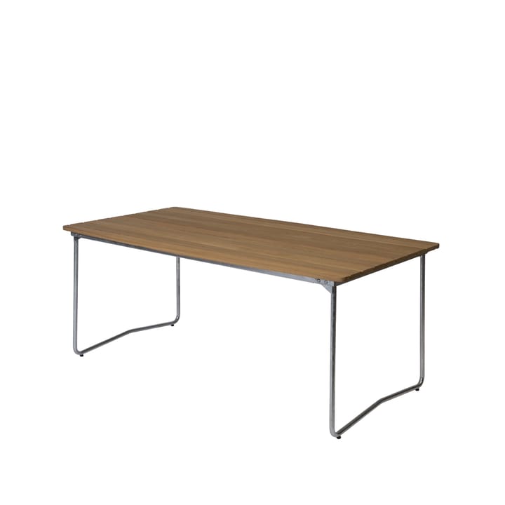 B31 170 eettafel - Eiken olie-verzinkt frame - Grythyttan Stålmöbler