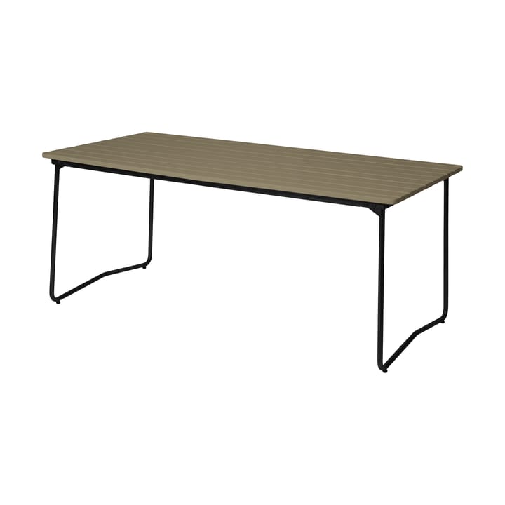B31 170 eettafel - Lichtgroen eik-zwart - Grythyttan Stålmöbler
