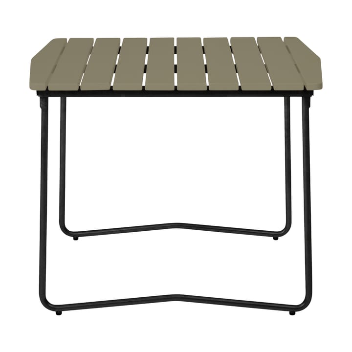 B31 84 eettafel, Lichtgroen eik-zwart Grythyttan Stålmöbler