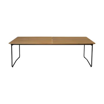 B31 eettafel - Geoliede eiken-zwart - Grythyttan Stålmöbler