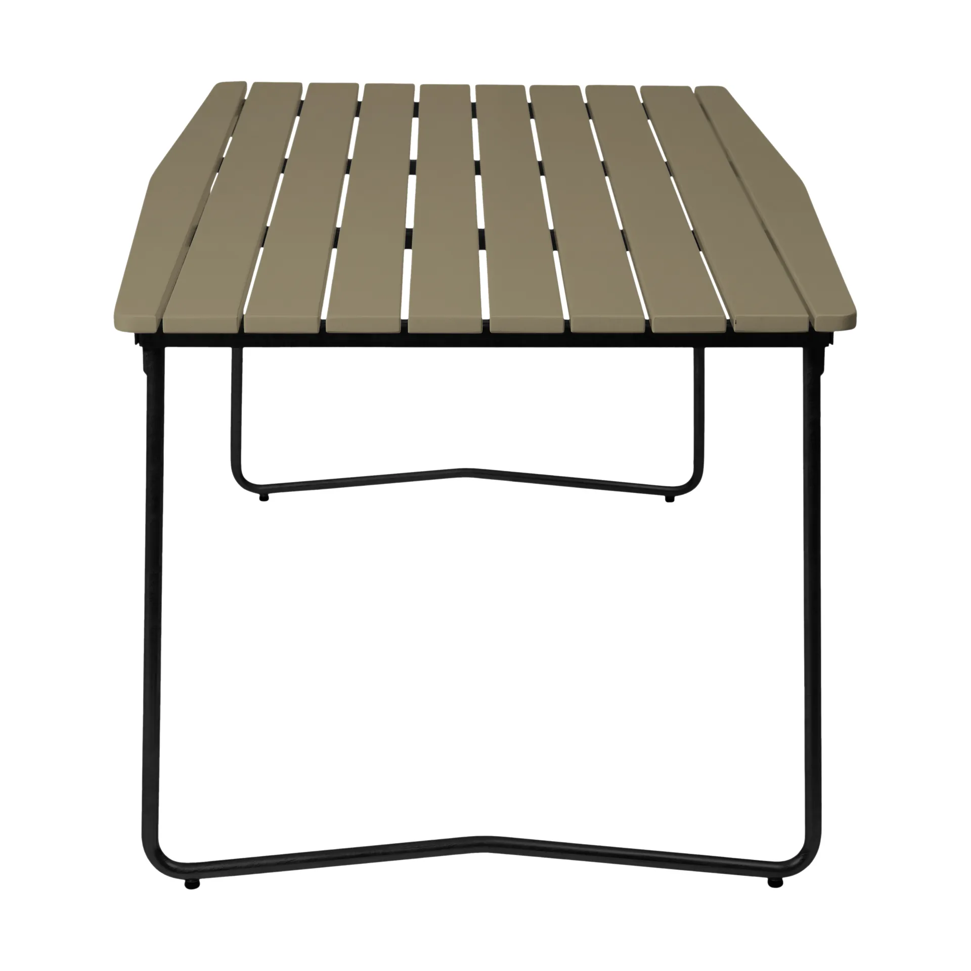 B31 eettafel, Lichtgroen eik-zwart Grythyttan Stålmöbler
