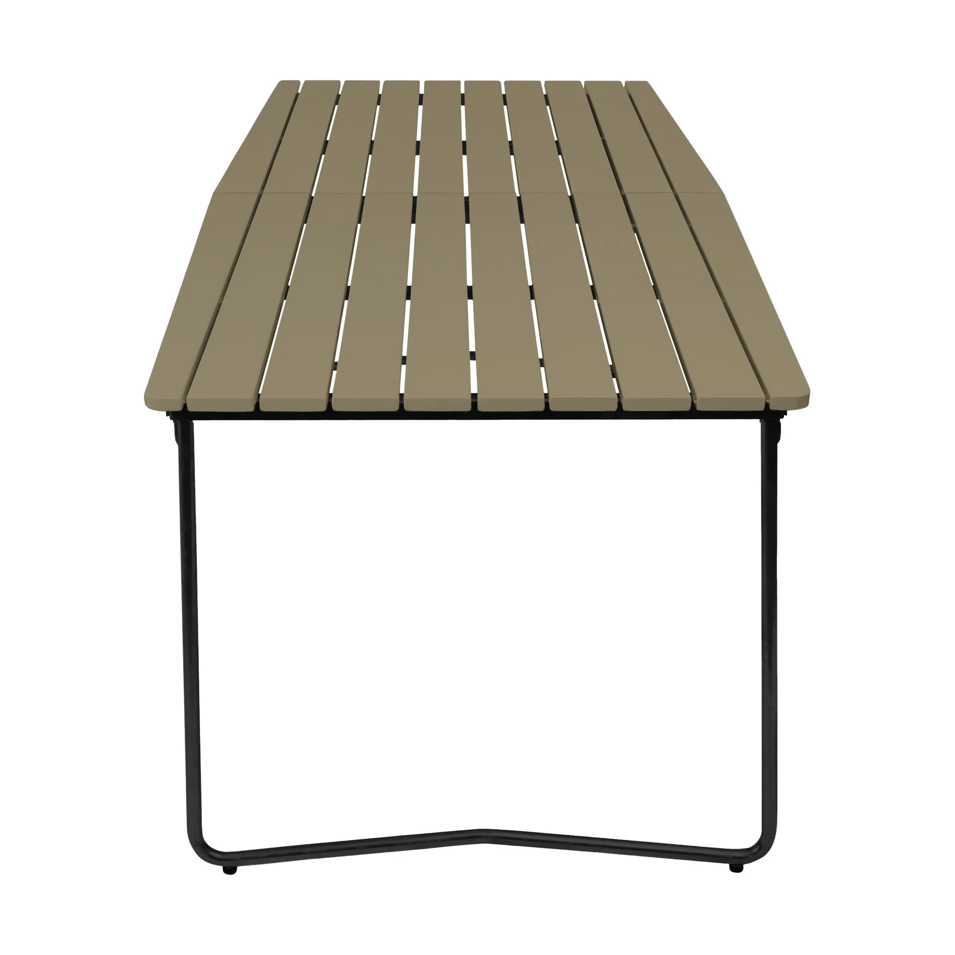 B31 eettafel, Lichtgroen eik-zwart Grythyttan Stålmöbler