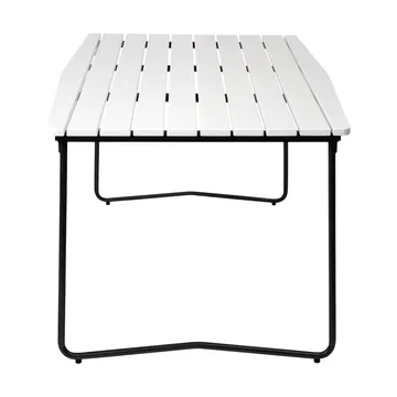 B31 eettafel - Witgelakte eiken-zwart - Grythyttan Stålmöbler