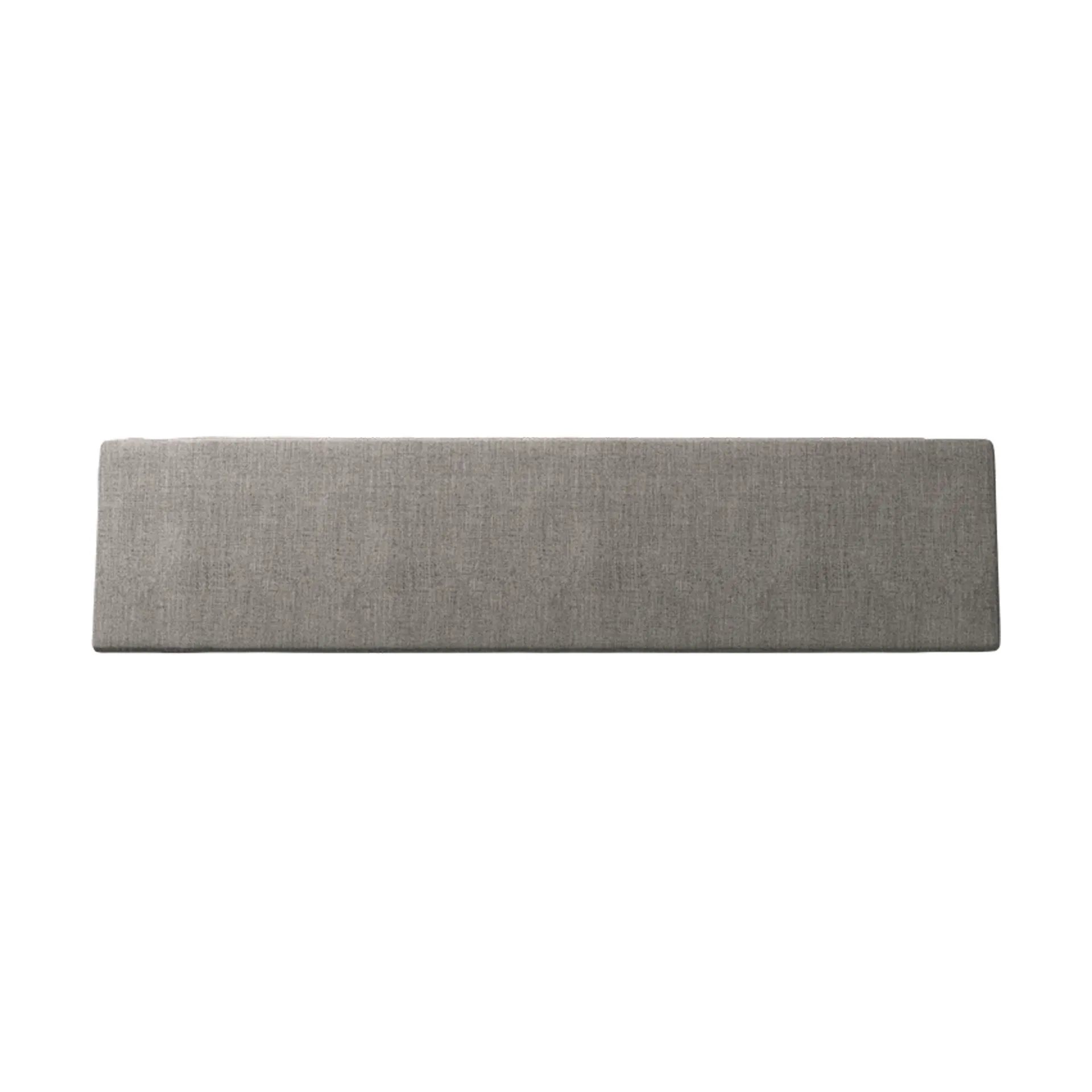 Bank 9 zitkussen, Black melange, 170x40 cm Grythyttan Stålmöbler