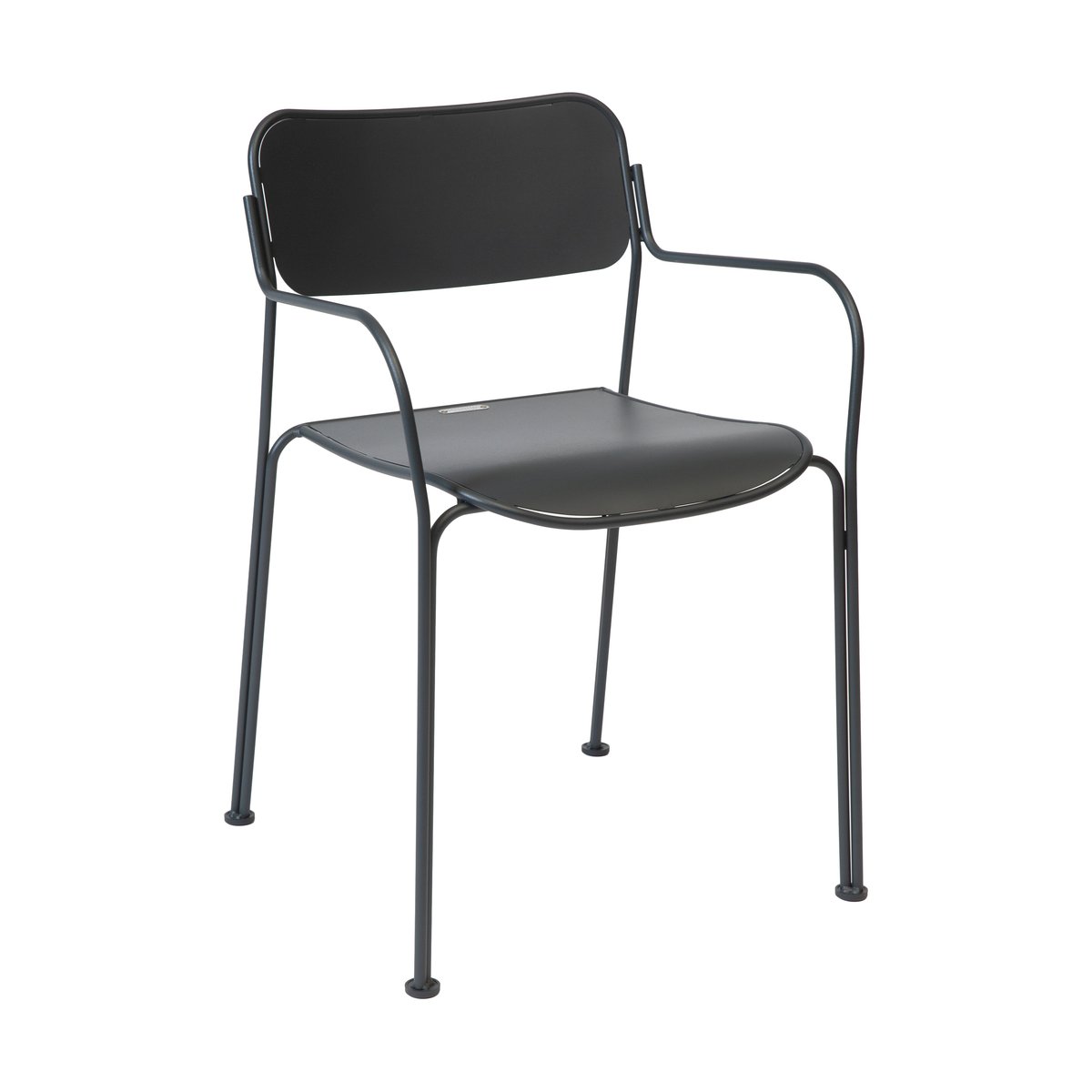 Grythyttan Stålmöbler Chair Libelle stoel Graphite grey
