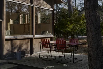 Grythyttan meubelbescherming - B31 eettafel 230 cm + 6 stoelen - Grythyttan Stålmöbler