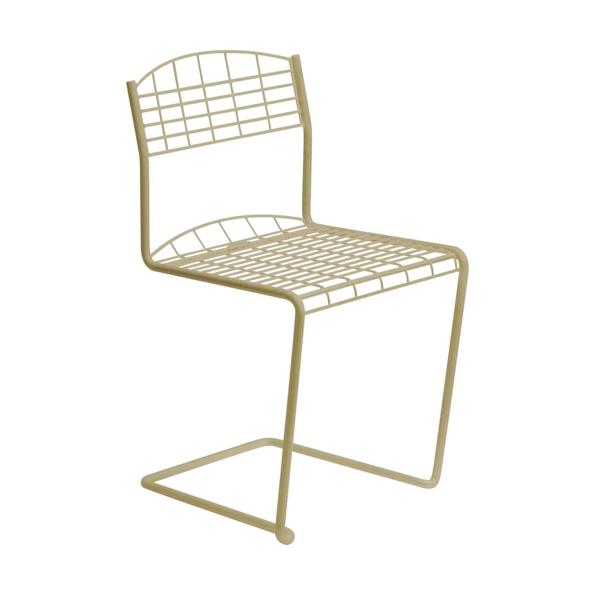 High Tech stoel, Ivory Grythyttan Stålmöbler