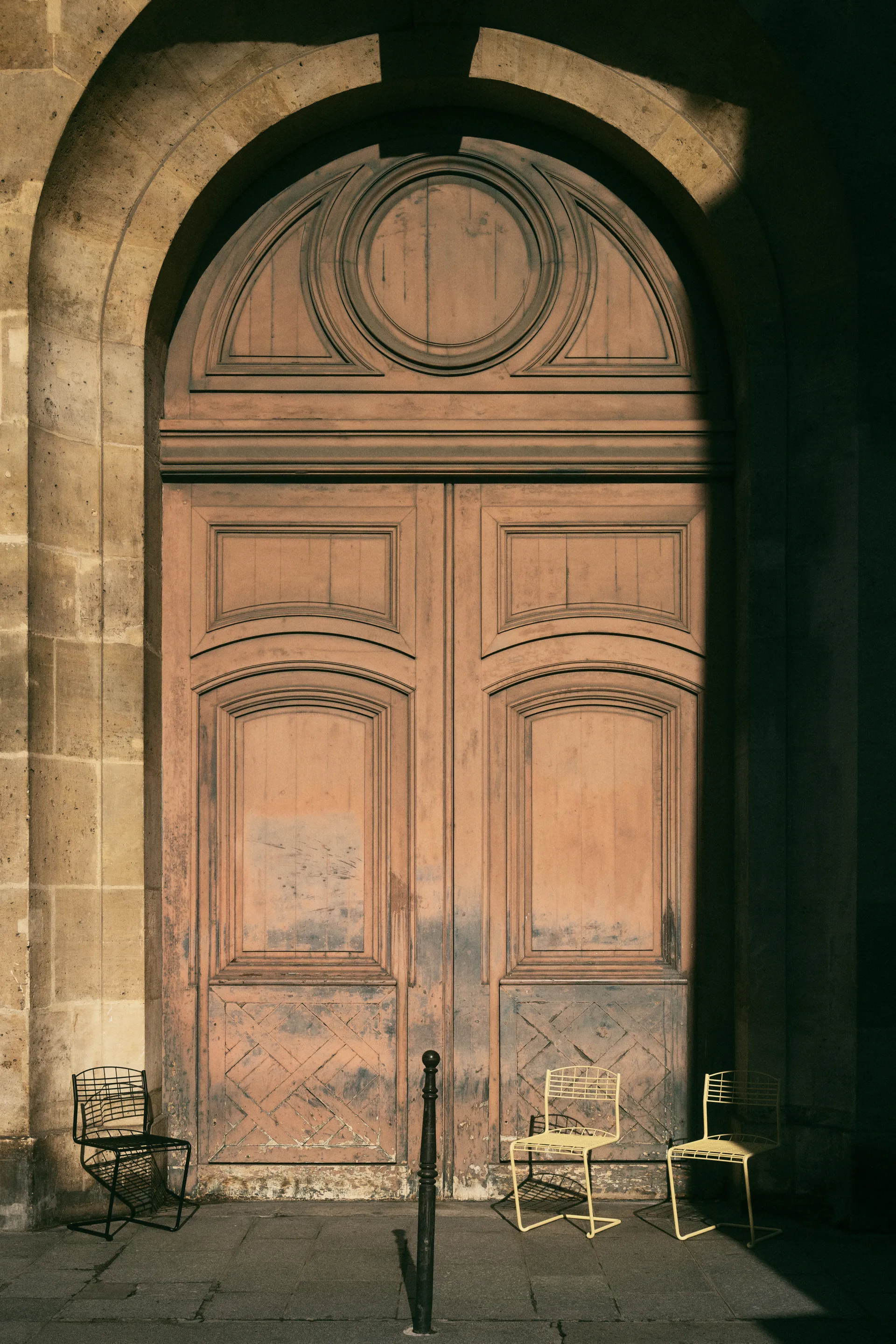 High Tech stoel, Ivory Grythyttan Stålmöbler