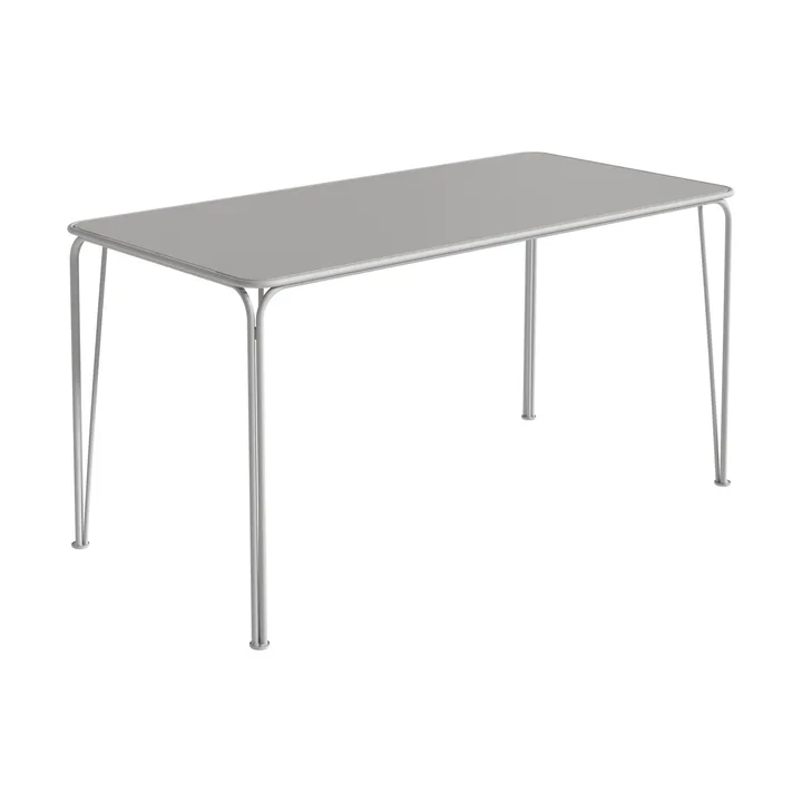 Libelle tafel - Grafietgrijs, 140x70 cm - Grythyttan Stålmöbler