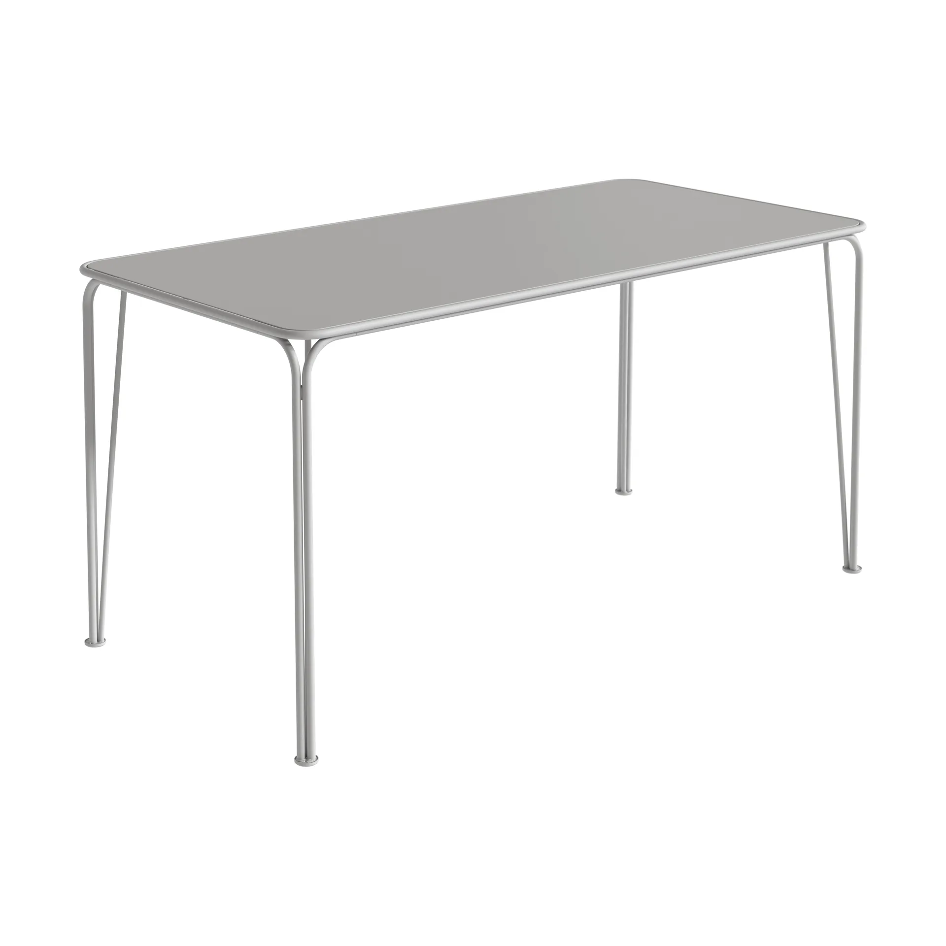 Libelle tafel, Grijs, 140x70 cm Grythyttan Stålmöbler
