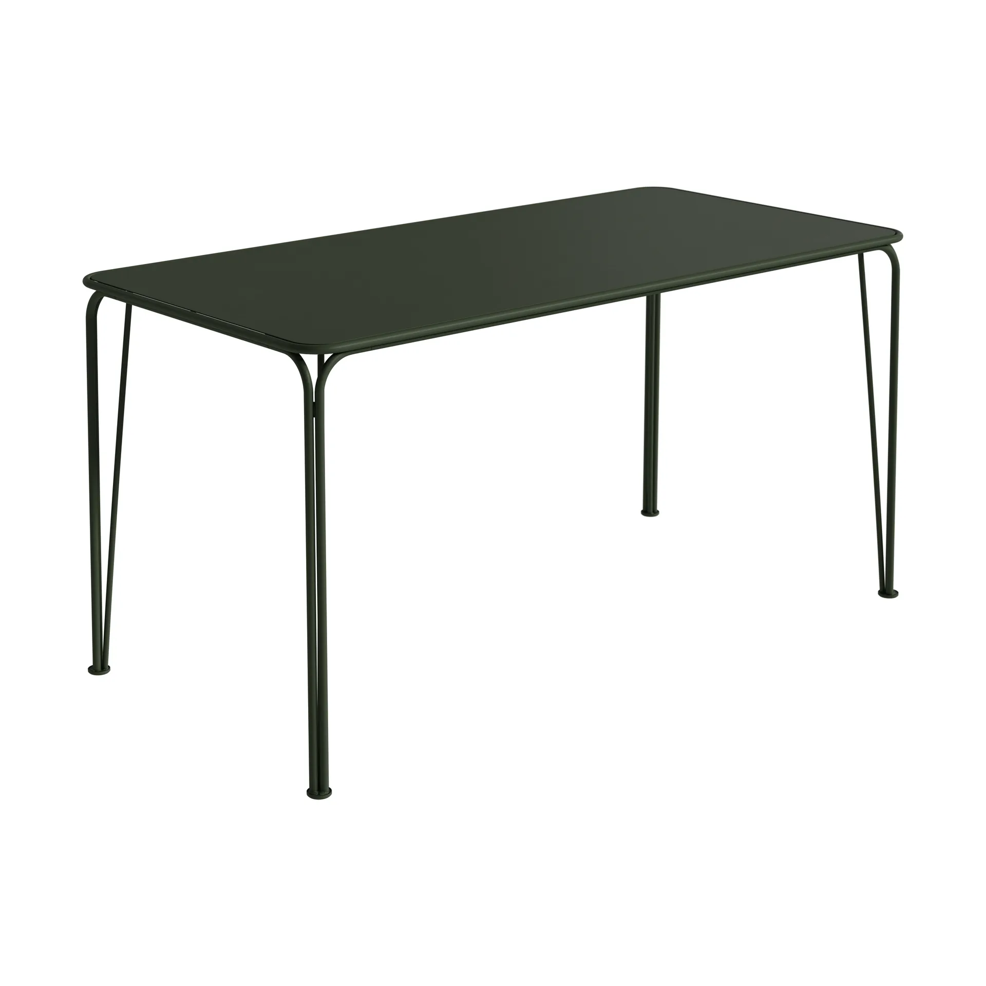 Libelle tafel, Groen, 140x70 cm Grythyttan Stålmöbler