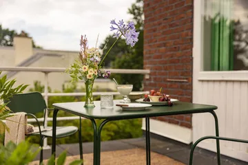 Libelle tafel - Groen - Grythyttan Stålmöbler