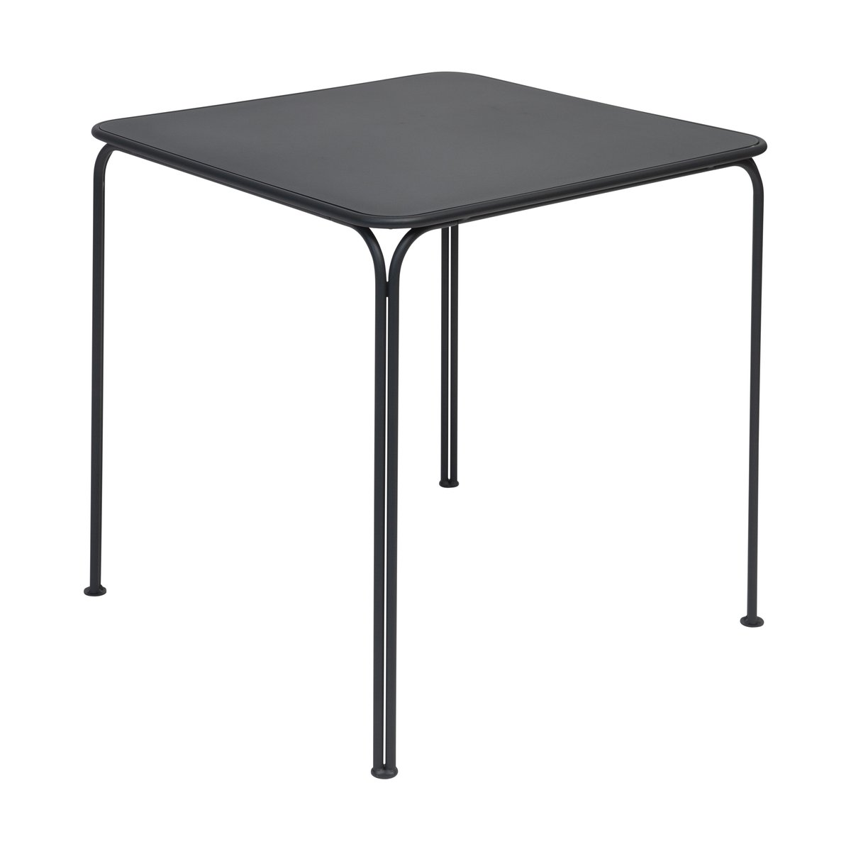 Grythyttan Stålmöbler Table Libelle tafel 70x70 cm Graphite grey