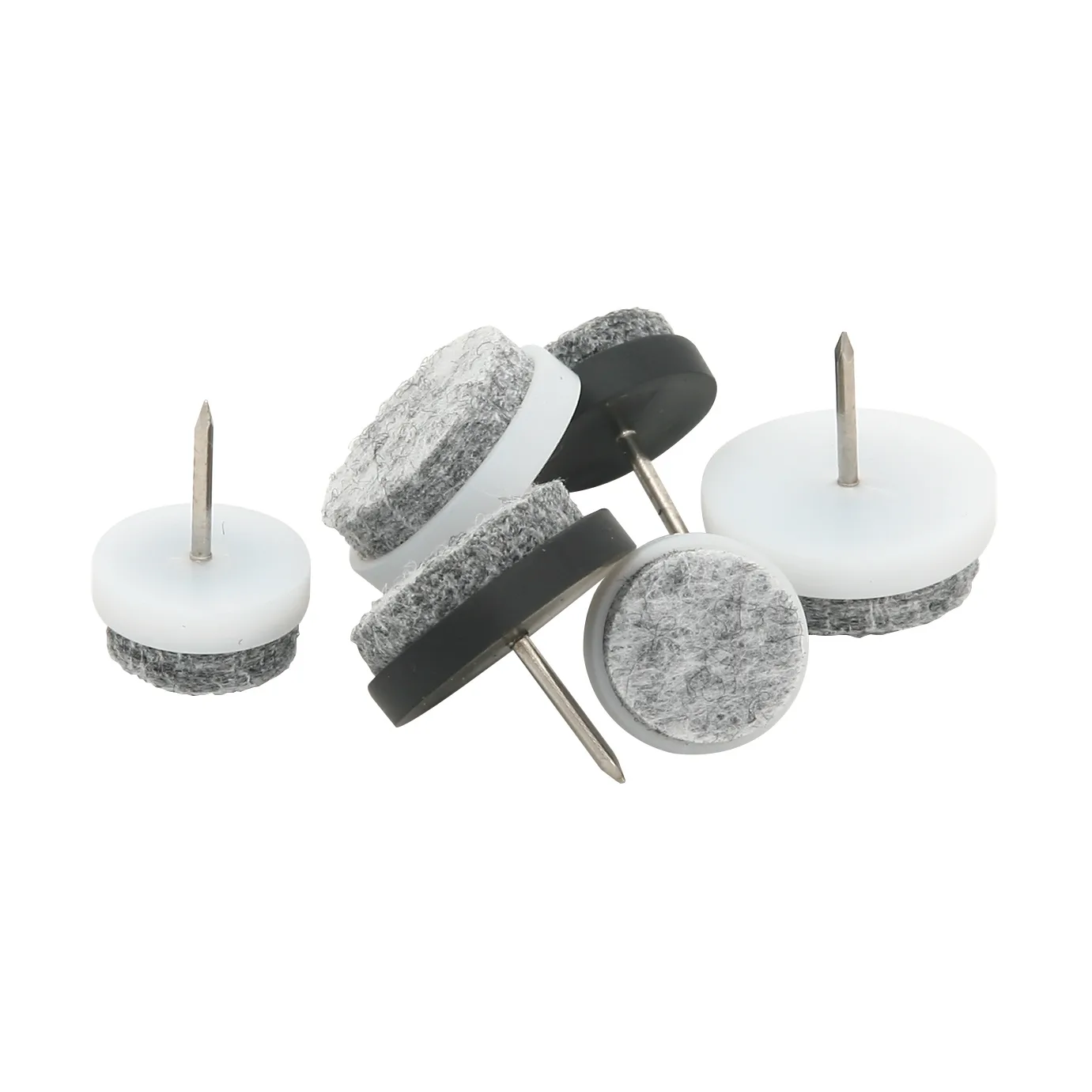 Guardian meubelvilt met spijker Ø24 mm 8-pack, Wit Guardian