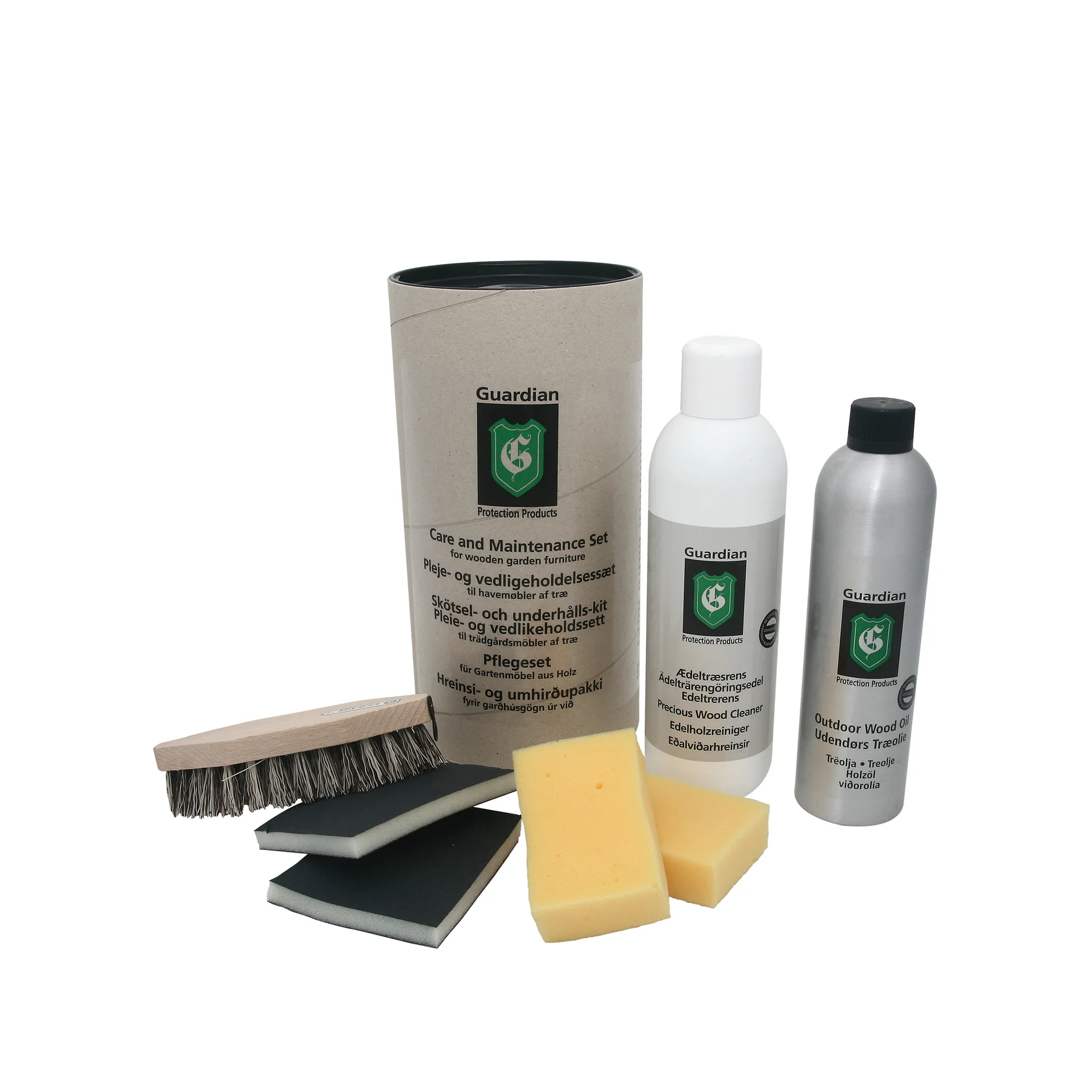 Guardian onderhoudsset, transparant, voor tuinmeubels van hout Guardian