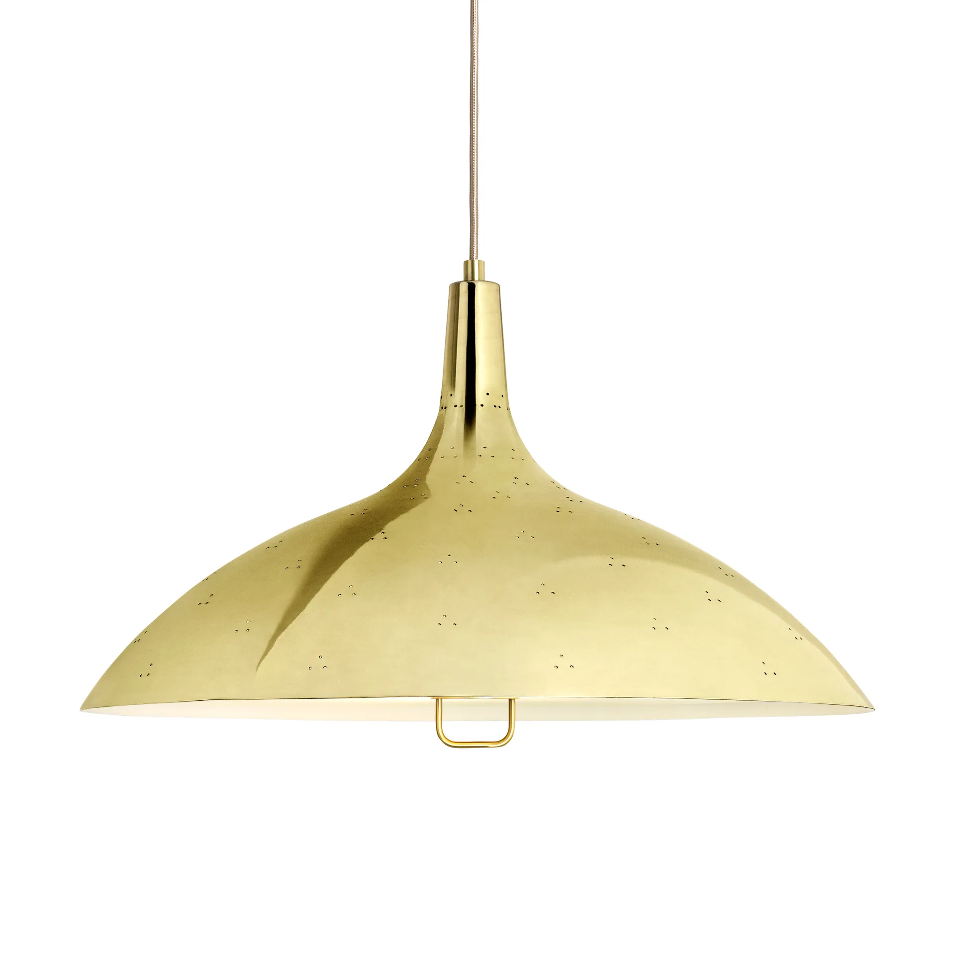1965 hanglamp, Brass GUBI