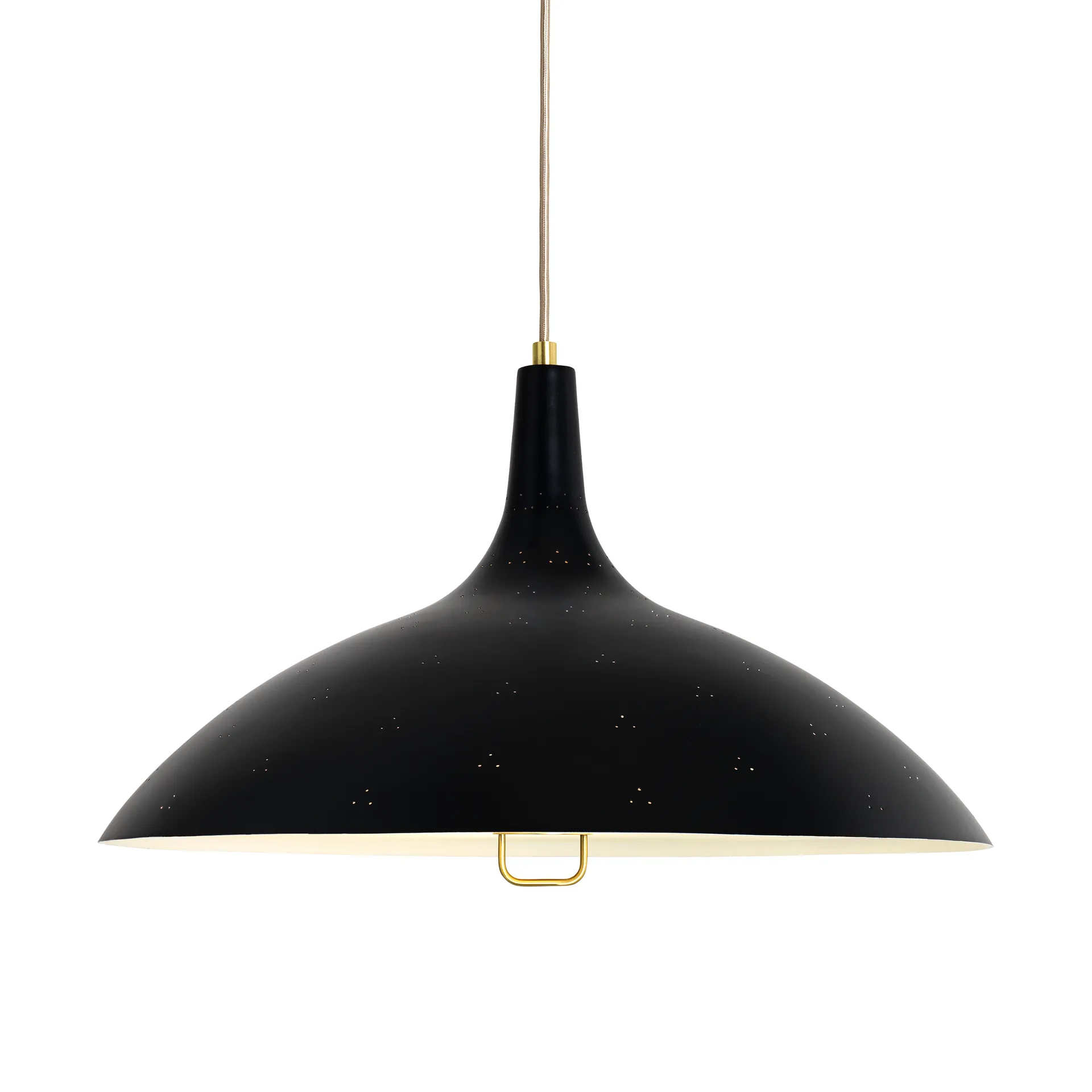 1965 hanglamp, Soft black GUBI