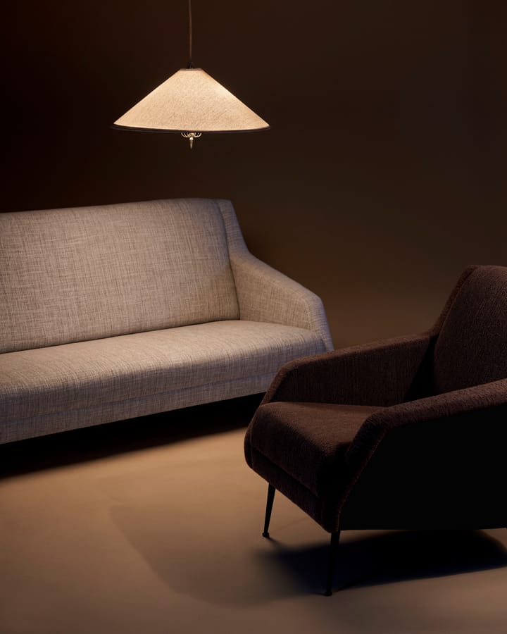 1967 plafondlamp, Canvas-messing GUBI