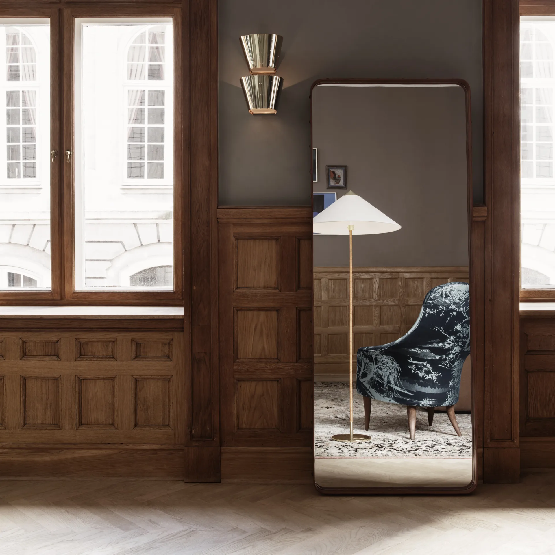 9464 muurlamp, Messing GUBI