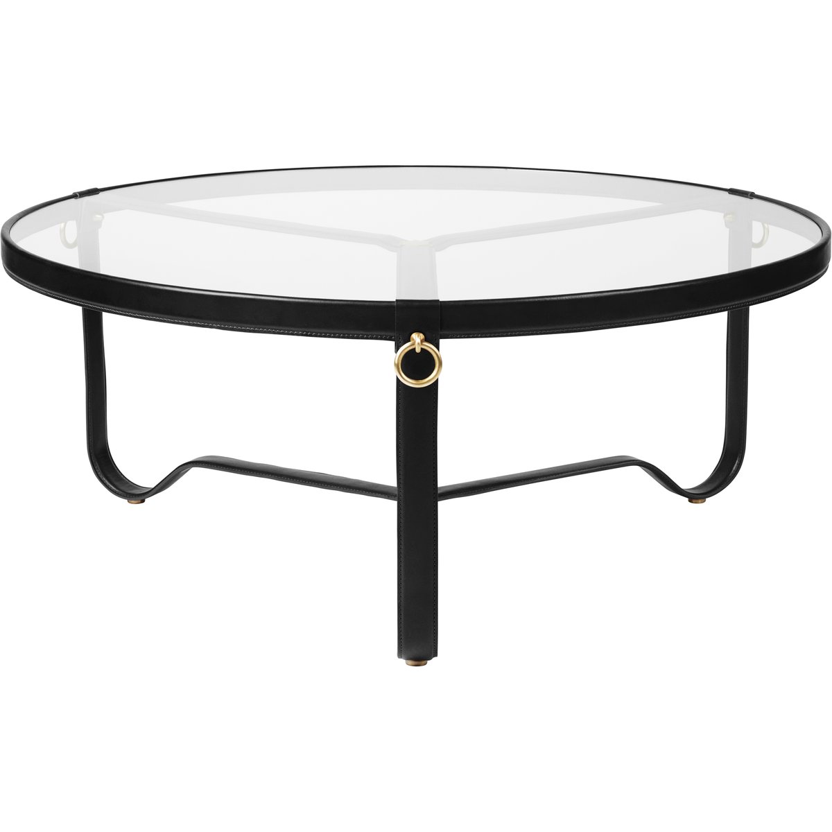 GUBI Adnet salontafel Ø100 cm Zwart