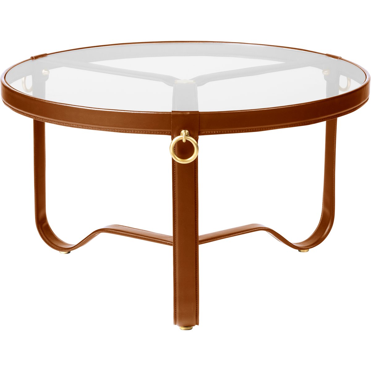 GUBI Adnet salontafel o70 cm Tan | Scandinavisch Interieur | Salontafels | Bruin