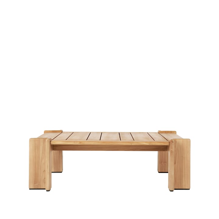 Atmosfera salontafel 113x110 cm - teak - GUBI