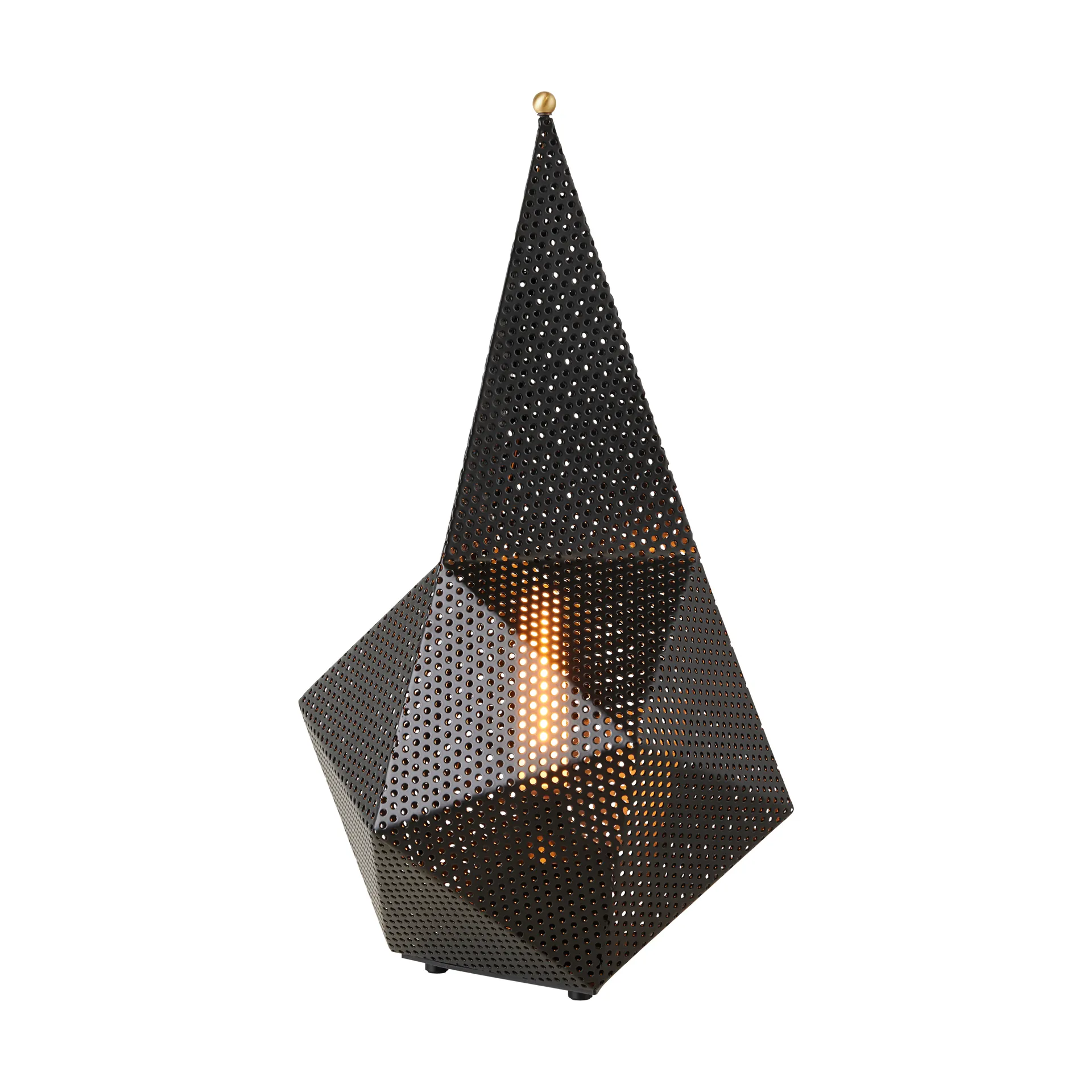 Bagdad draagbare lamp, Soft black semi matt GUBI