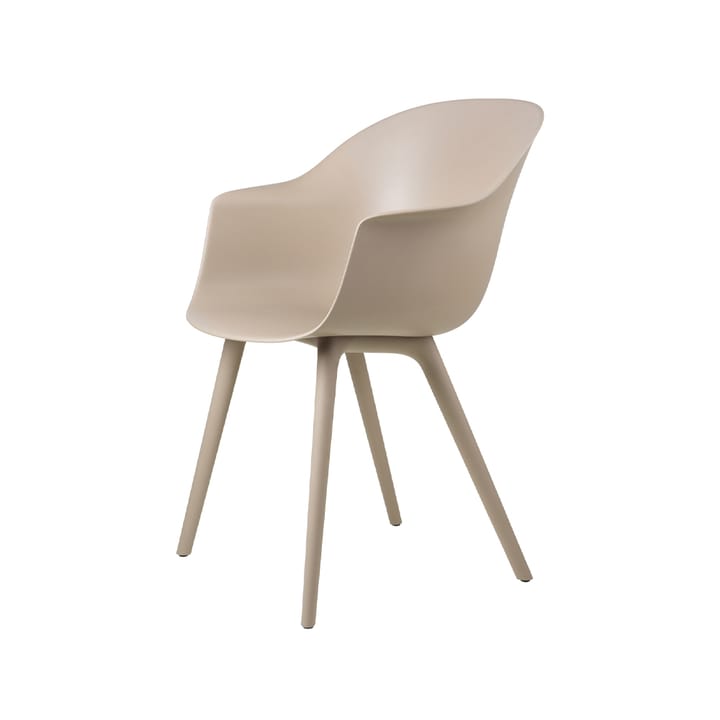 Bat Plastic stoel - new beige - GUBI