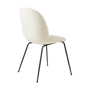 Beetle dining chair fully upholstered conic base - Karakorum 001-zwart onderstel - GUBI