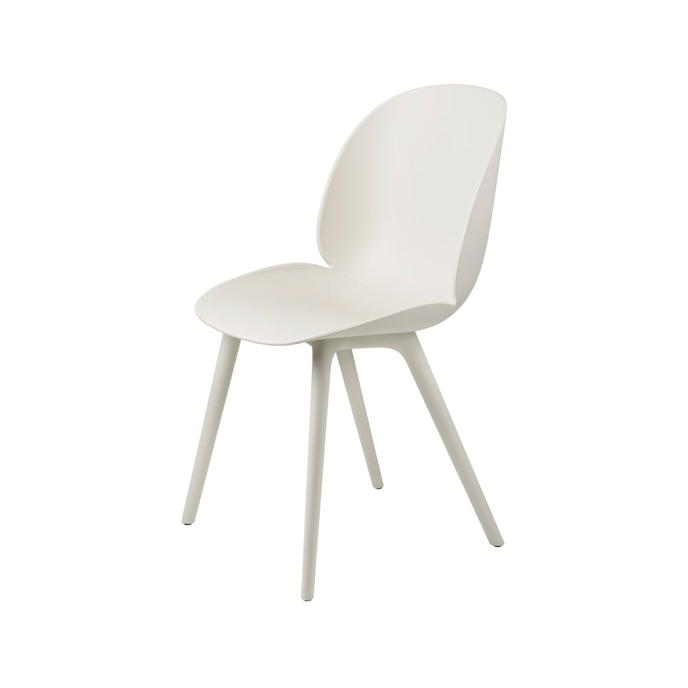GUBI Beetle Dining Outdoor stoel alabaster white | Scandinavisch Interieur | Tuinstoelen | Wit