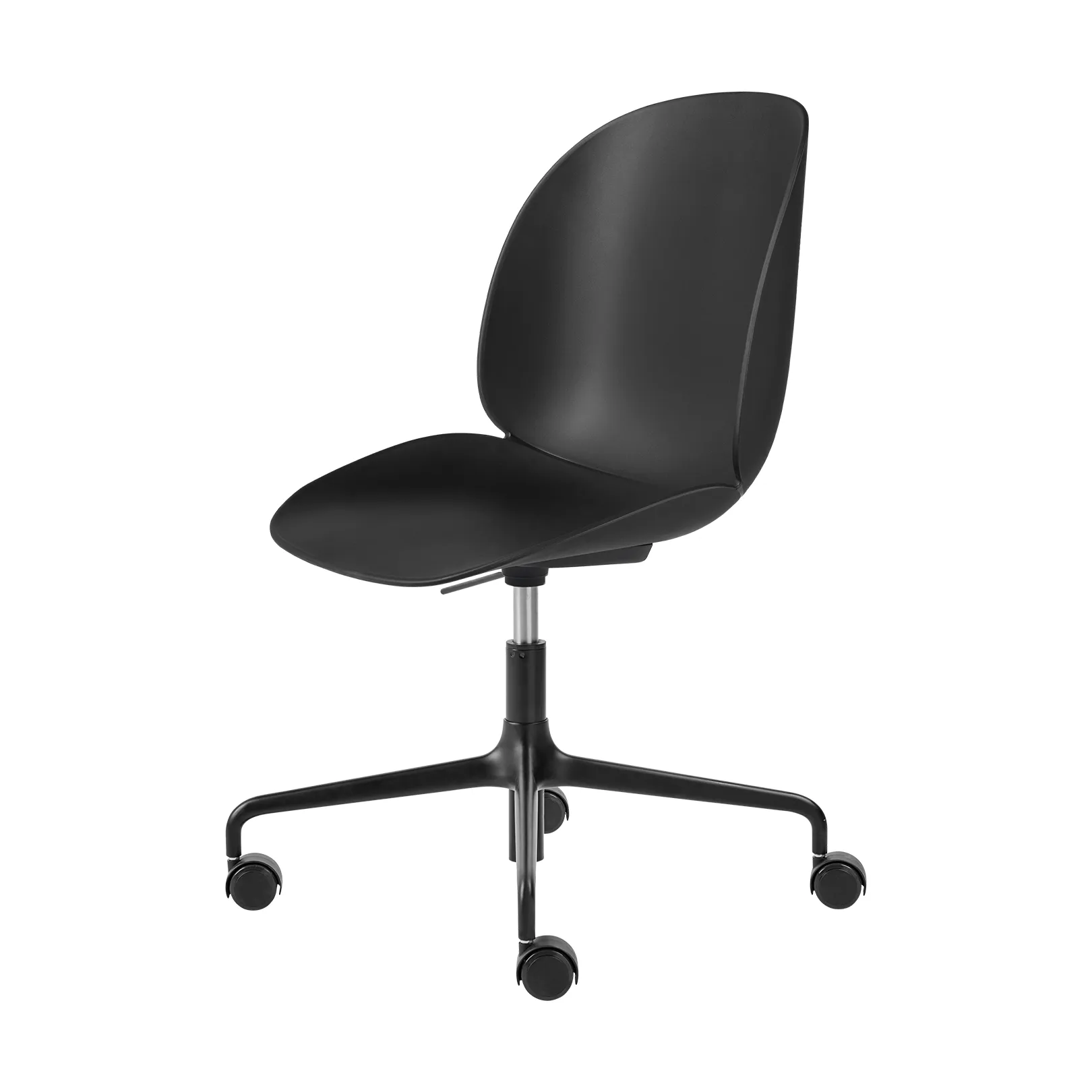 Beetle Meeting Chair bureaustoel, Black-black GUBI