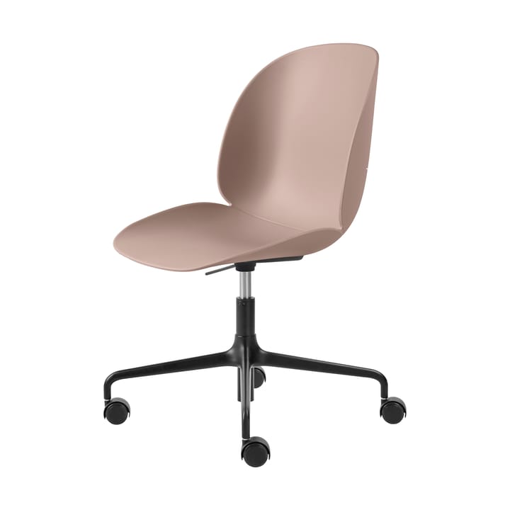 Beetle Meeting Chair bureaustoel - Sweet pink-black - GUBI
